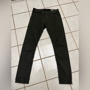 SALSA NEW! Khaki Green RARE! CARROT SLENDER Button Fly Jeans Sz 31x32 NEW!